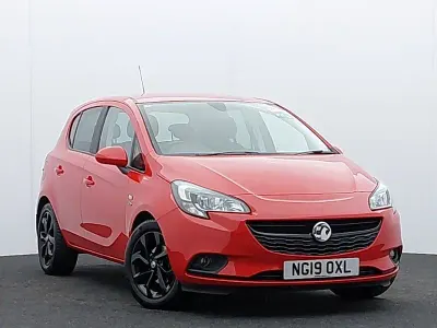 Used Vauxhall Corsa 75 HP (55 kW) 2019 Red Hatchback