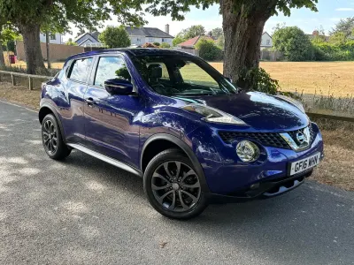 Used Nissan Juke Tekna 110 HP (80 kW) 2016 Blue SUV