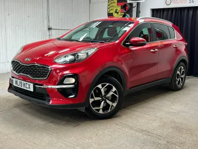 Used Kia Sportage 177 HP (130 kW) 2019 Red SUV