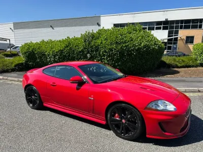 Used Jaguar XKR 510 HP (375 kW) 2011 Salsa red Coupe