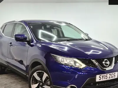 Used Nissan Qashqai N-TEC 116 HP (85 kW) 2015 Blue SUV