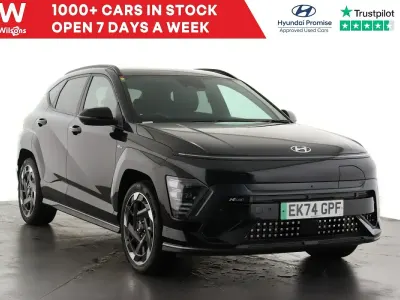 Used Hyundai Kona N Line 160 kW (218 HP) 2024 Black SUV