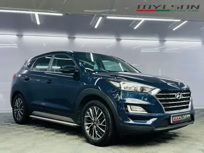 Used Hyundai Tucson Premium 132 HP (97 kW) 2018 Blue SUV