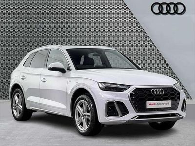 Used Audi Q5 S-Line 200 HP (147 kW) 2021 White SUV