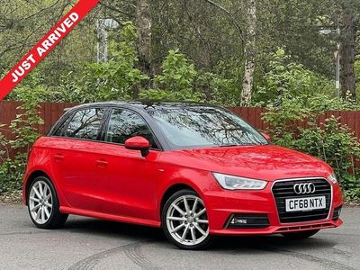 Used Audi A1 Sportback S-Line 125 HP (91 kW) 2018 Red Hatchback