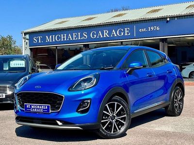 Begagnad Ford Puma Titanium 155 HK (114 kW) 2023 Blå SUV