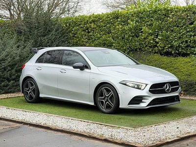 Used Mercedes A200 AMG line 2021 Silver Hatchback