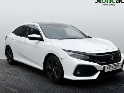 Used Honda Civic EX 120 HP (88 kW) 2020 White Hatchback