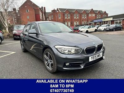 Used BMW 118 Sport Line 136 HP (100 kW) 2015 Grey Hatchback