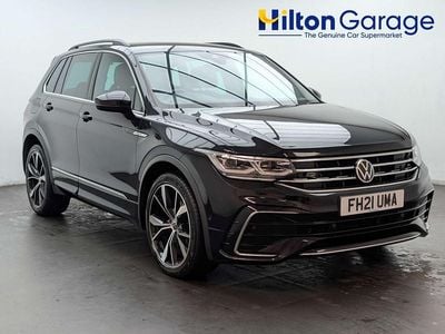 Used VW Tiguan R-line 2021 Black SUV