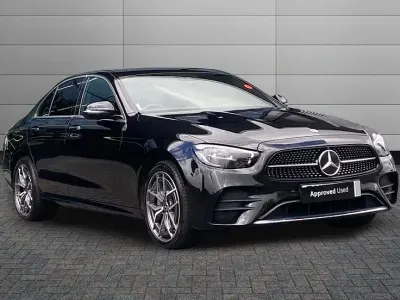 Used Mercedes E300 AMG Line Premium 281 HP (206 kW) 2023 Obsidian black Sedan