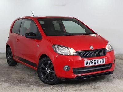 Used Skoda Citigo Monte Carlo 60 HP (44 kW) 2015 Red Hatchback