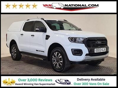 White Used 2022 Ford Ranger Wildtrack Pickup | £17,490 (Good price)