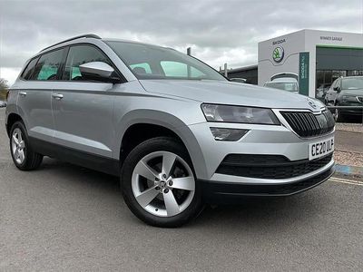 Used Skoda Karoq SE 115 HP (84 kW) 2020 Silver SUV