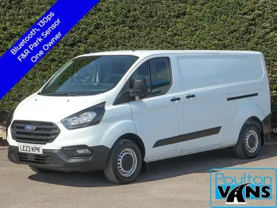 Used Ford Transit Custom 130 HP (95 kW) 2023 White Van