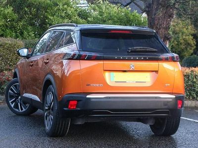Used Peugeot e-2008 GTi 100 kW (136 HP) 2021 Orange SUV
