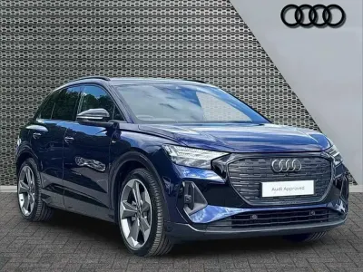 New Audi Q4 e-tron Black Edition 206 kW (281 HP) 2026 Blue SUV