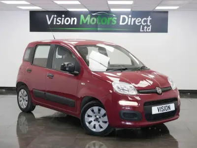 Used Fiat Panda Pop 69 HP (50 kW) 2015 Red Hatchback