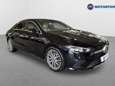 Begagnad Mercedes CLA200 Executive 163 HK (119 kW) 2022 Svart Sportkupé