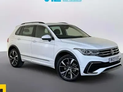 Used VW Tiguan R-line 245 HP (180 kW) 2023 White SUV