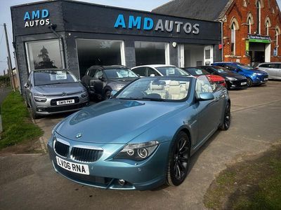 Used BMW 630 Cabriolet Sport Line 2006 Blue Cabriolet
