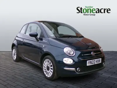 Używany Fiat 500 Dolcevita 70 KM (51 kW) 2022 Niebieski Hatchback