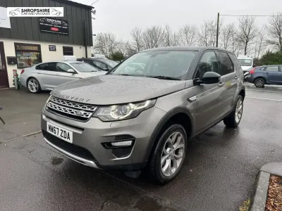 Begagnad Land Rover Discovery Sport HSE 180 HK (132 kW) 2017 Silver SUV