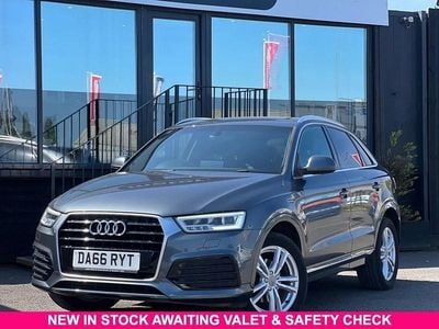 Begagnad Audi Q3 S-Line 150 HK (110 kW) 2016 Grå SUV