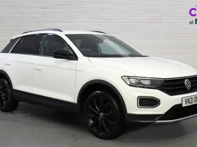 Used VW T-Roc Black Edition 150 HP (110 kW) 2021 White SUV