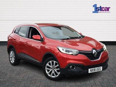 Used Renault Kadjar Dynamique 110 HP (80 kW) 2018 Red SUV