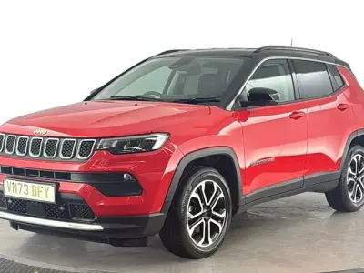 Used Jeep Compass Limited 131 HP (96 kW) 2023 Red/black SUV