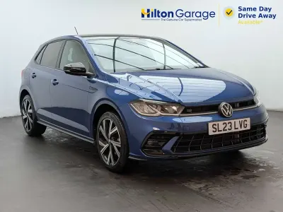 Used VW Polo R-line 80 HP (58 kW) 2023 Blue Hatchback