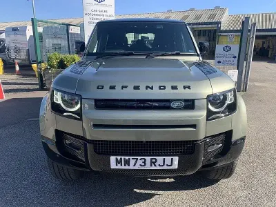 Używany Land Rover Defender HSE Dynamic 296 KM (217 kW) 2023 Zielony SUV