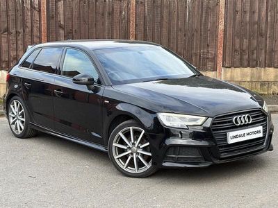 Used Audi A3 Sportback Black Edition 115 HP (84 kW) 2019 Black Hatchback