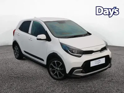 Gebraucht Kia Picanto X-Line 66 PS (48 kW) 2022 Weiß Kleinwagen