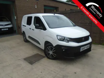 Used Peugeot Partner 131 HP (96 kW) 2021 White MPV