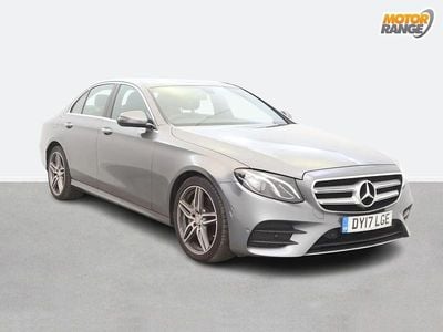 Begagnad Mercedes E220 AMG Line Premium 194 HK (142 kW) 2017 Grå Sedan