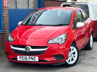 Used Vauxhall Corsa 75 HP (55 kW) 2016 Red Hatchback
