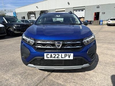Begagnad Dacia Sandero Essentiel 89 HK (65 kW) 2022 Blå