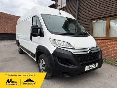 Used Citroën Relay 140 HP (102 kW) 2021 White Van