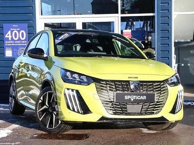 Yellow New 2025 Peugeot 208 GT Hatchback | £19,449 (Fair price)