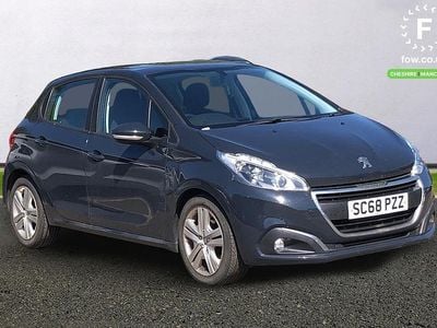 Usado Peugeot 208 Active 82 HP (60 kW) 2018 Cinzento Citadino