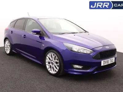 Second-hand Ford Focus ST-Line 140 CP (102 kW) 2018 Albastru Hatchback