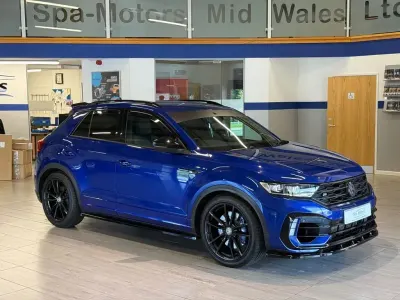 Used VW T-Roc R 300 HP (220 kW) 2019 Blue SUV