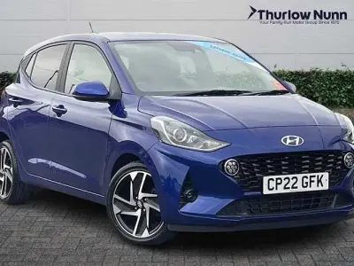 Used Hyundai i10 Premium 84 HP (61 kW) 2022 Blue Hatchback