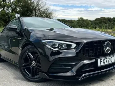 Used Mercedes CLA180 Executive 136 HP (100 kW) 2022 Black Coupe