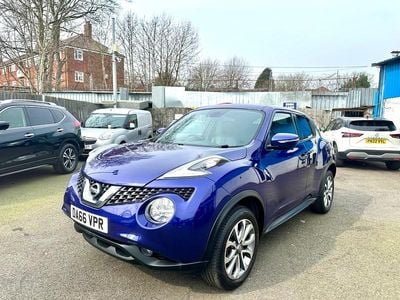 Used Nissan Juke Tekna 2016 Blue SUV