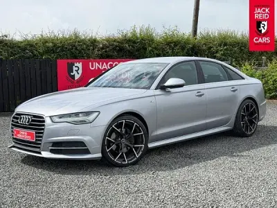Used Audi A6 S-Line 218 HP (160 kW) 2016 Silver Sedan