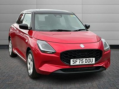 Used Suzuki Swift 2025 Premium two tone metallic  burning red/super blac Hatchback