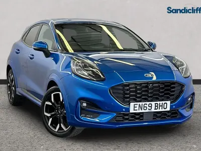 Usado Ford Puma ST-Line X 125 CV (91 kW) 2020 Azul SUV